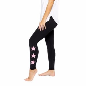 STRUT-THIS STAR ANKLE - BLACK/PINK STAR